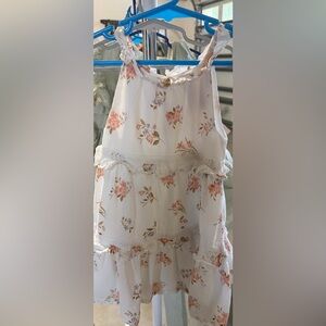 Catherine Malandrino White Floral Dress